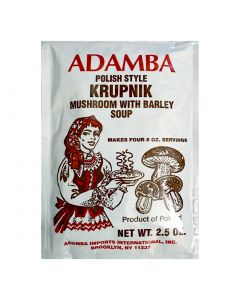 ADAMBA Polish style soup  with mushroom and barley 1.5 oz