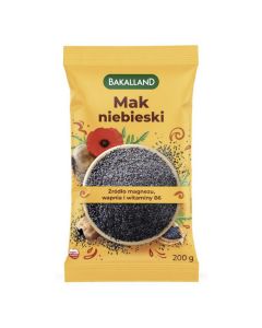 BAKALLAND Blue Poppy seeds 200g