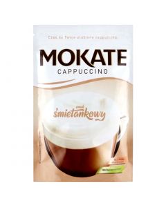 MOKATE Cappuccino Cream flavor box 160g