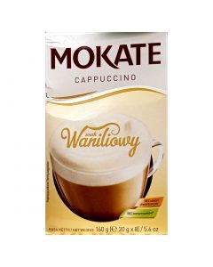 MOKATE Vanilla Cappuccino box 160g