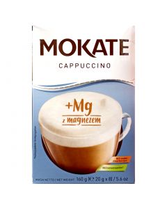 MOKATE Cappuccino with Magnesium box 160g