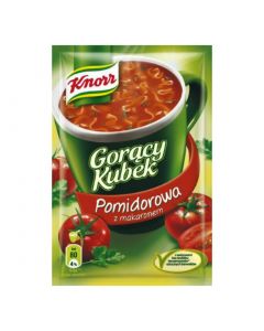Knorr Goracy Kubek Pomidorowa z Makaronem