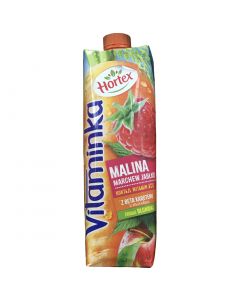 HORTEX Vitaminka Apple Carrot Raspberry Juice1L