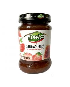LOWICZ Strawberry Jam low sugar 280g