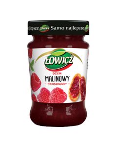 LOWICZ Raspberry Jam low sugar 280g