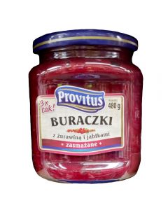 PROVITUS Fried Beetroots with Cranberry and Apples 480g