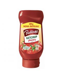 PUDLISZKI Hot Tomato Ketchup 480g