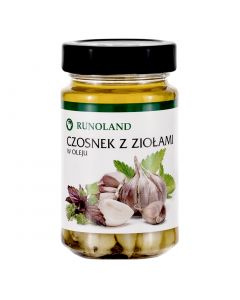 RUNOLAND Garlic with Herbs in Oil 210g 