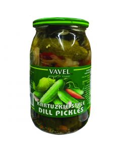 VAVEL Dill Pickles Kartuzki Style  900g