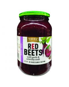 VAVEL Red Beets with Garlic &Caraway Seeds 910g