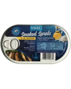 VAVEL Smoked Sprats in oil "winter" 170g