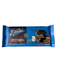 WEDEL Dark Chocolate 80% Cocoa 80g