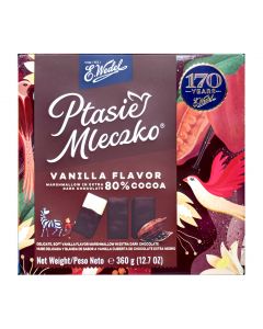 WEDEL Dark Chocolate Covered Vanilla Marshmallow 360g 