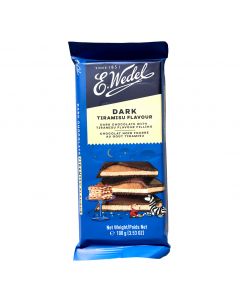 WEDEL Dark Chocolate with Tiramisu Flavor Filling 100g